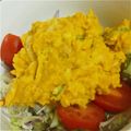 mocchi830's cooksnap of when they made かんたんほっこりかぼちゃサラダ.