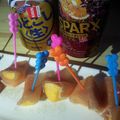 かずめし's cooksnap of when they made ハロウィン☆柿の生ハム巻き.