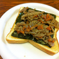 ダサコ's cooksnap of when they made のりのり☆きんぴらごぼうトースト.