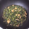 指輪を掛けたゾウ's cooksnap of when they made 大根葉とジャコの赤唐辛子炒め煮！.