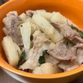 みきミキみき's cooksnap of when they made スピードおかず♪ 豚肉と長芋の大葉塩炒め.