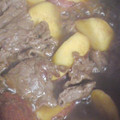 hoppeco's cooksnap of when they made さつまいもと牛肉の甘辛煮.