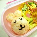 とーみママ's cooksnap of when they made キャラ弁☆モモ弁.