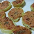 akari＊515's cooksnap of when they made ルクエでジャガイモの明太マヨ焼き.