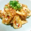 yuka0827's cooksnap of when they made スイチリ味噌マヨ竹輪.