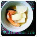 salymama's cooksnap of when they made あまりもので！大根と鮭と小松菜の煮物.