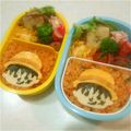 2男児のママ's cooksnap of when they made ★☆キャラ弁:ワンピース弁当☆★.