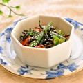 さとみわ's cooksnap of when they made ウインナーとオクラとエリンギの塩昆布和え.