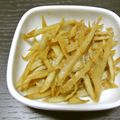 手納豆's cooksnap of when they made 超手抜き？！めんつゆできんぴらごぼう.