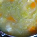 ちゃんまゆ◎'s cooksnap of when they made ほっくりポカポカ～生姜&鶏肉団子のみそ汁.