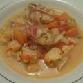華舞蘭's cooksnap of when they made 鱈とカリフラワーのトマトクリームスープ.