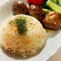 mayurich's cooksnap of when they made 炊飯器で簡単ガーリックライス.