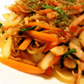月見なっとう's cooksnap of when they made 切干大根の焼きそば風.