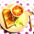 ma:9's cooksnap of when they made 朝食に野菜と大豆のトマトスープ.