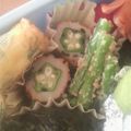 毎日おかあちゃん's cooksnap of when they made おくらinちくわ〜ごまポン味〜.