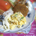 mmameco's cooksnap of when they made ジャコと葱の卵とじ♡お弁当用♡.