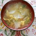 バウンド's cooksnap of when they made 大根となめたけの中華スープ.