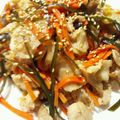 ヒカリオロチ's cooksnap of when they made ゴマ油が香る◆だし昆布で豚バラ肉の炒め物.