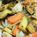 きりんとチーター's cooksnap of when they made 鶏肉とさつまいもの甘辛煮.