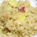 Rick_t's cooksnap of when they made さつまいもしらすご飯.