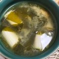 蜂蜜きなこ's cooksnap of when they made 長ねぎが主役の味噌汁.
