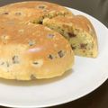サニバウ's cooksnap of when they made ♥炊飯器でさつまいもとクルミのケーキ♥.