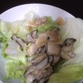 りん子ゆぅてッ's cooksnap of when they made 牡蠣のにんにくバター醤油　レタスも美味♪.
