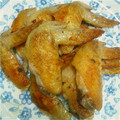 26日's cooksnap of when they made 鶏手羽先と手羽中の塩焼き.