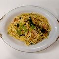 Wakka♪'s cooksnap of when they made 行者にんにくでニラ玉風和風スパゲティ.