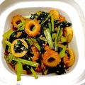 しゅがーぐらいだー's cooksnap of when they made ■かんたん1品♪ちくわと小松菜の炒め物■.