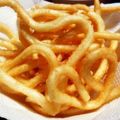 あぃみω's cooksnap of when they made おつまみ？おやつ？うどんのから揚げ♪.