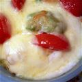 ⑤色の虹's cooksnap of when they made ホワイトソースのツナ、コーンドリア.