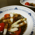 kebeibiko's cooksnap of when they made もずく酢にセロリとトマト☆ゆず胡椒で☆.