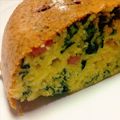 naoexoxo's cooksnap of when they made コーンとほうれん草の炊飯器ケーキ.