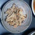 h-akitaka's cooksnap of when they made 簡単おつまみ～めんたいマヨマッシュルーム.