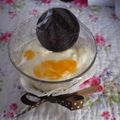 iuik's cooksnap of when they made オレオとヨーグルトでレアチーズケーキ.