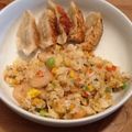 ShinobiK's cooksnap of when they made 海老と枝豆のガーリック炒飯.