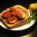 ひさかた's cooksnap of when they made ココア×ピーナツバターバナナトースト.