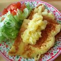 はちはる's cooksnap of when they made 超簡単☆計量カップでとろけるパンケーキ.