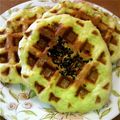 ひと№007's cooksnap of when they made はちみつ大好き。さつまいも入りワッフル✿.