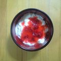 こくぼっち's cooksnap of when they made 甘酸っぱい☆簡単苺ソース。蜂蜜レモン風味.