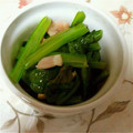 まりたんmama's cooksnap of when they made 簡単！小松菜とベーコンの炒め物.