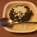 Nini子's cooksnap of when they made ほうれん草とチーズのカレー　サグパニール.