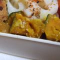 ＊まめゴマ＊'s cooksnap of when they made お弁当に♪かぼちゃの粉チーズまぶし.
