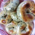 hei_masako's cooksnap of when they made 天然酵母で♪ほうれん草ベーグル.