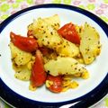 シャンプーハット's cooksnap of when they made ジャガ芋＆ウインナーのスパイシー炒め.