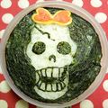 シャンプーハット's cooksnap of when they made ★☆キャラ弁:ワンピースブルック弁当☆★.