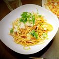 あおイ's cooksnap of when they made 大根おろしの和風パスタ.