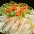 むちにゃ's cooksnap of when they made 普段の鍋に飽きたアナタ☆餃子鍋はいかが？.
