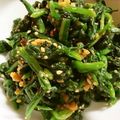 さりあん's cooksnap of when they made 醤油麹でほうれん草の胡麻和え.